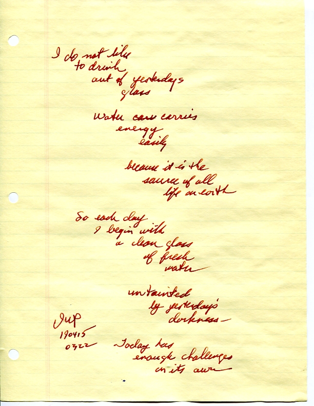 John WorldPeace Poems 2019